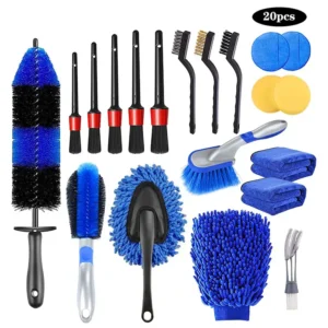Car Cleaning Brush Tool 20pcs Set