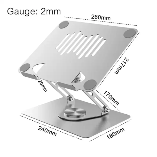 Carbon Steel Laptop Stand – GULAKI